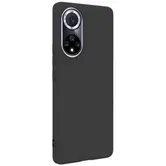 Protectie Spate Lemontti Silicon Silky pentru Huawei Nova 9 (Negru)