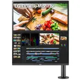 Monitor IPS LED LG DualUp 27.6" 28MQ780-B, SDQHD (2560 x 2880), HDMI, DisplayPort, Pivot, Boxe (Negru)