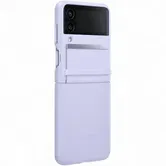 Husa de protectie Samsung Flap Leather Cover pentru Samsung Galaxy Z Flip 4, Violet