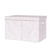 Cufar pliabil pentru camera copiilor, 3 Sprouts, material reciclat, Terrazzo Gri
