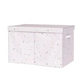 Cufar pliabil pentru camera copiilor, 3 Sprouts, material reciclat, Terrazzo Gri
