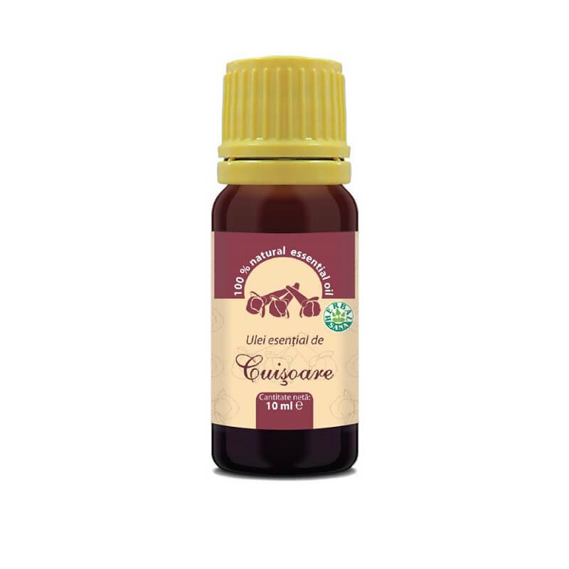 Ulei esențial de Cuișoare, 10 ml, Herbavit