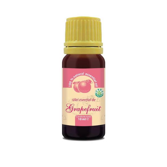 Ulei esenţial de grapefruit 100% pur, 10 ml, Herbavit