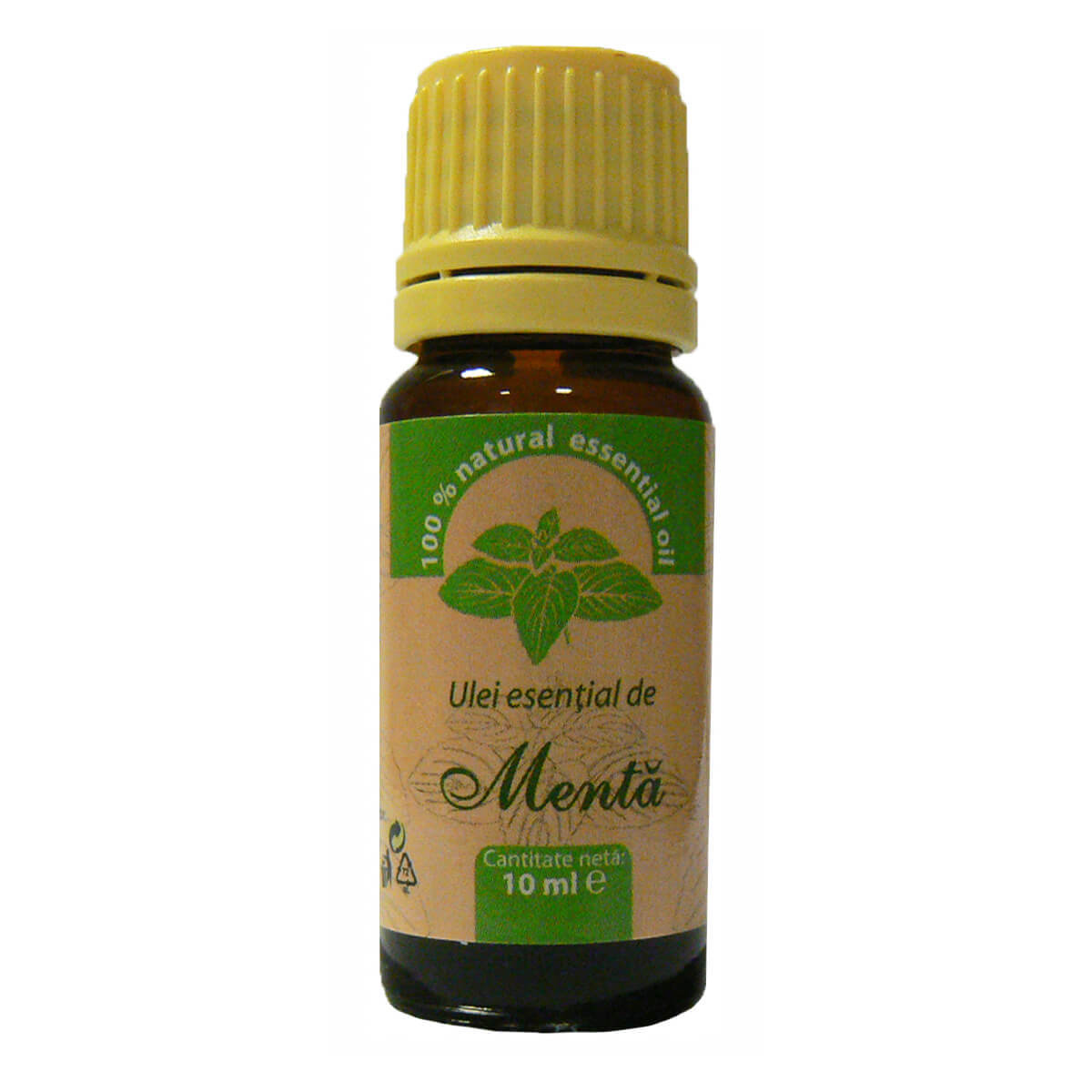 Ulei esențial de Mentă, 10 ml, Herbavit