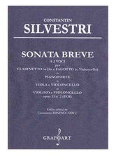 Sonata Breve a 2 voci per Clarinetto in Do e Fagotto | Constantin Silvestri