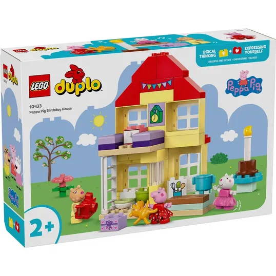 LEGO® DUPLO® - Casa aniversara a Purcelusei Peppa (10433)