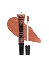Luciu de buze multifunctional Nudestix, Magnetic Lip Plush Paints, Bahama Mama, 10 ml