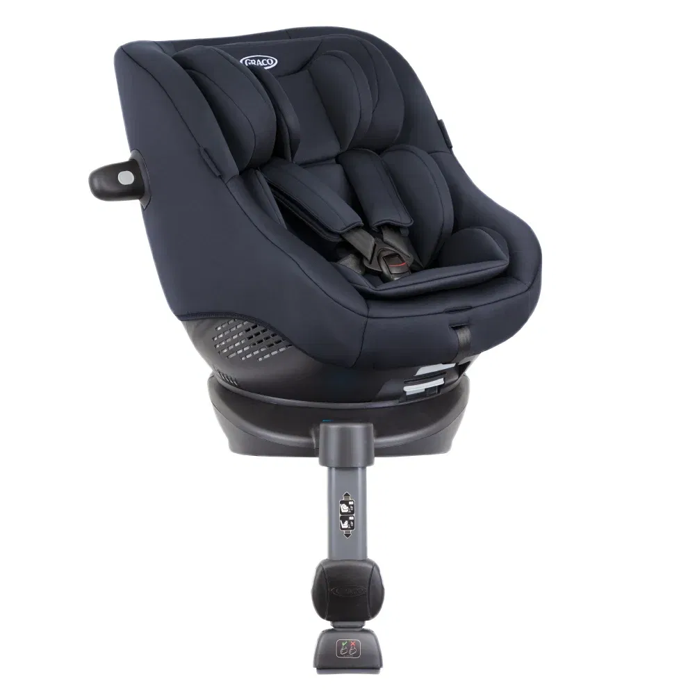 Scaun auto rotativ 360, Graco, Turn2Me I-Size, Navy