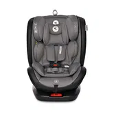 Scaun auto, Lorelli Ares, Isofix, i-Size, rotativ 360 grade, 40-150 cm, 0 luni-12 ani, Grey