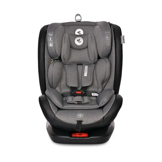 Scaun auto, Lorelli Ares, Isofix, i-Size, rotativ 360 grade, 40-150 cm, 0 luni-12 ani, Grey