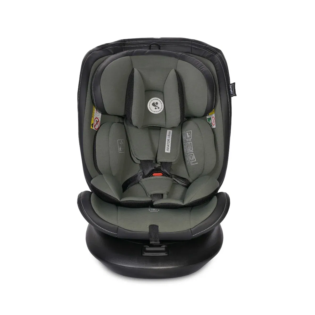Scaun auto, Lorelli Aviator, Isofix, i-Size, 0 luni-12 ani, 40-150 cm, Green