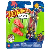 Set mini placa skateboard cu pantofi, Hot Wheels, Flame Tamer, HNG20