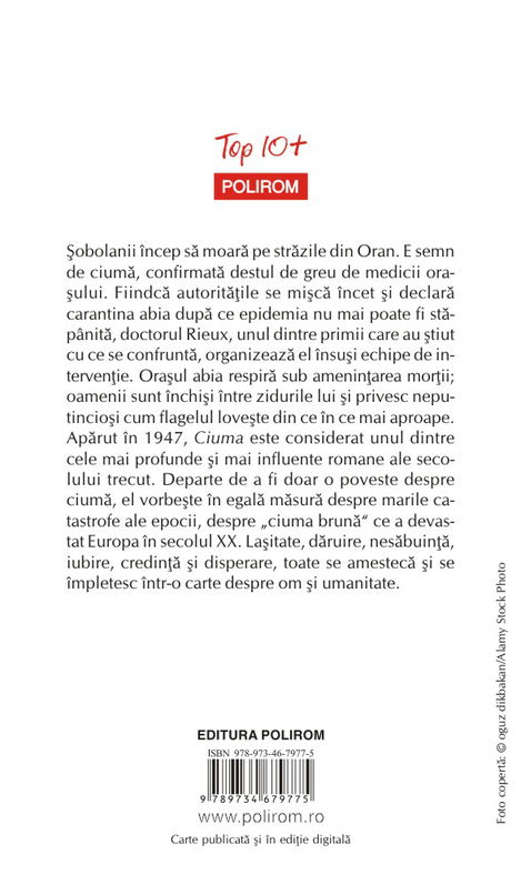 Ciuma | Albert Camus