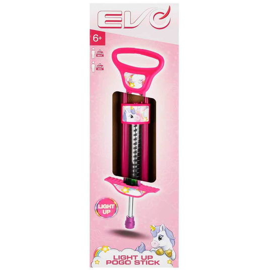 Pogo Stick cu lumini, Evo, Unicorn