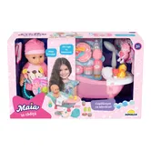 Set de joaca cu papusa Maia in cadita