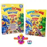 Set revista cu 2 figurine si 1 vehicul, SuperThings, Rescue Force