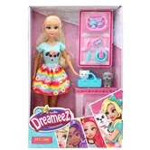 Set de joaca cu papusa si animalute, Dreameez, Pet Care