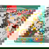 Set de modelare cu diverse forme, Crafy, 12 piese