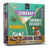 Set 3 jocuri, Tomanap, Avioanele, Caramizi colorate