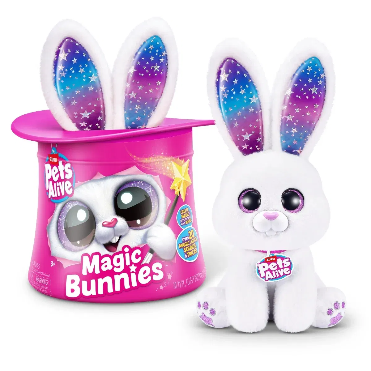 Jucarie de plus interactiva, Pets Alive, Iepurasul magician