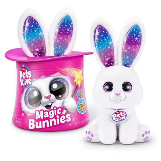 Jucarie de plus interactiva, Pets Alive, Iepurasul magician