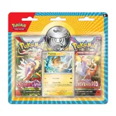 Set 2 pachete carti de joc Booster, Pokemon TCG, Pawmot, Packs and Coins