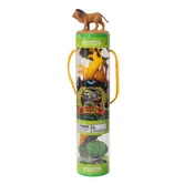 Mini figurine, Crazoo, Animale salbatice, 15 buc