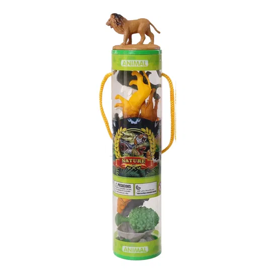 Mini figurine, Crazoo, Animale salbatice, 15 buc