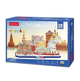 Puzzle 3D - Moscova, 107 piese