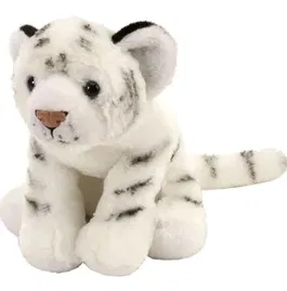 Jucarie plus Wild Republic - Pui de tigru alb, 20 cm