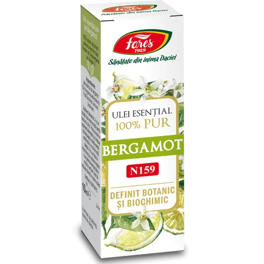 Ulei esential de bergamot (N159), 10ml, Fares
