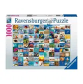 Puzzle 99 de clipe petrecute la mare, 1000 piese
