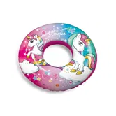 Colac gonflabil pentru inot, Unicorni, 50 cm