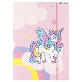Mapa cu elastic A4, Starpak, Unicorn