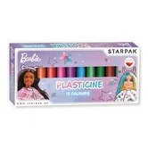 Plastilina Starpak, Barbie, 12 culori