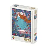 Puzzle adulti D-Toys Kurti Andrea - Sleeping Beauty / Frumoasa adormita, 1000 piese