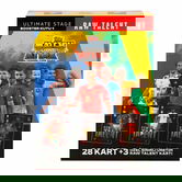Cartonase cu jucatori de fotbal in cutie metalica, Topps, UEFA EURO 2024, 31 buc