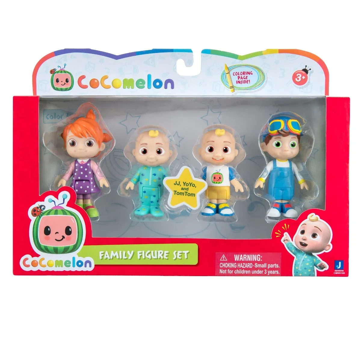 Set 4 figurine CoComelon, Family Set