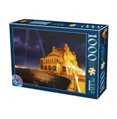 Puzzle adulti D-Toys Imagini din Romania - Cazinoul din Constanta noaptea, 1000 piese