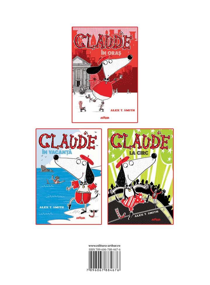 Claude. Volumele I-III | Alex T. Smith