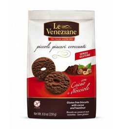 Biscuiti cu alune si cacao, 250 g, Le Veneziane
