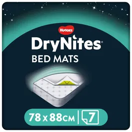 Aleze Huggies Dry Nites, 78 x 88 cm (7 buc)