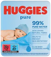 Servetele umede Huggies Pure Trio, 3 x 56 buc