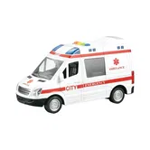 Masina de ambulanta cu lumini si sunete Cool Machines