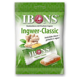 Bomboane gumate cu ghimbir, 92 g, Ibons