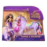 Set de joaca cu papusa, Unicorn Academy, Sophia si Wildstar, 6066838
