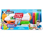 Set pistol cu apa X-Shot si baloane cu apa Bunch O Balloons, Tropical Party