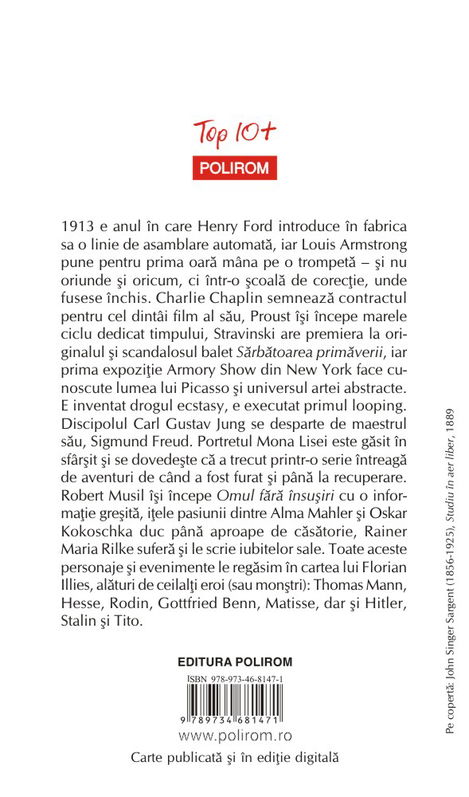 1913. Vara secolului | Florian Illies