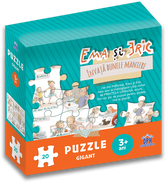 Ema si Eric invata bunele maniere - Puzzle gigant