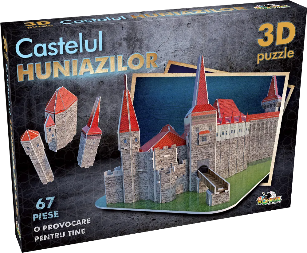 Puzzle 3D - Castelul Huniazilor